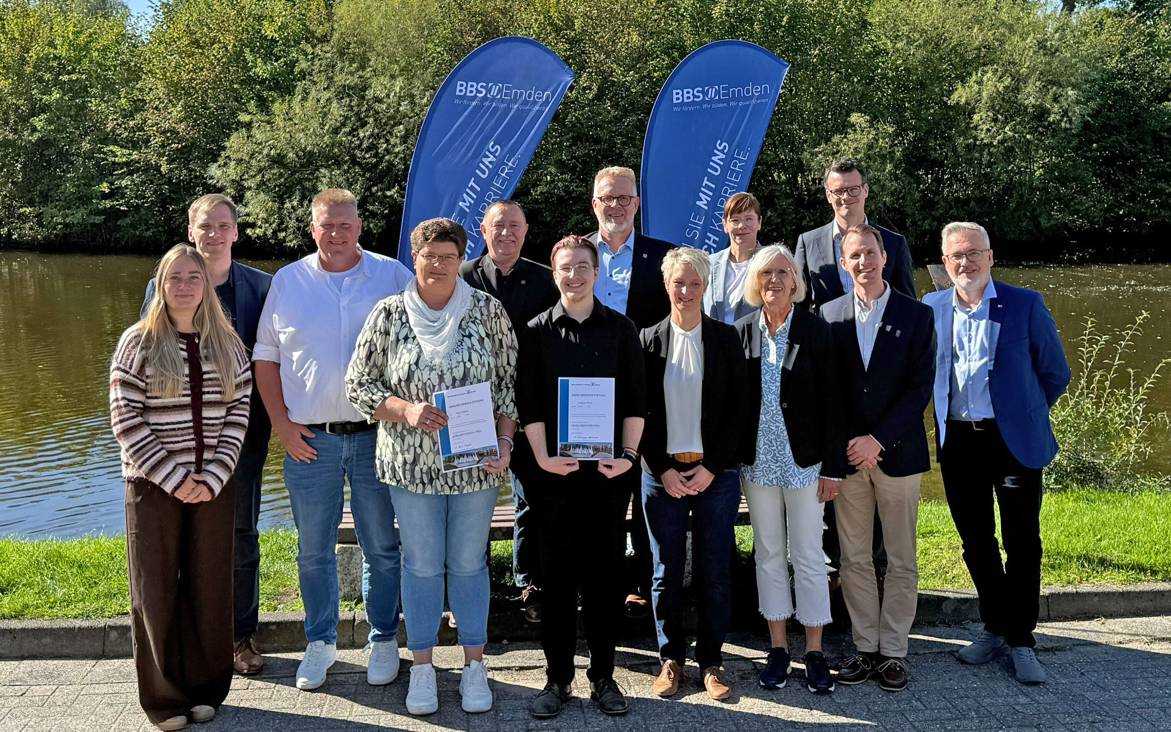 Erstmals gemeinsam verliehen: Gebhard-Dinkela-Preis und Geert-Meentzen-Preis würdigen herausragende Leistungen und soziales Engagement